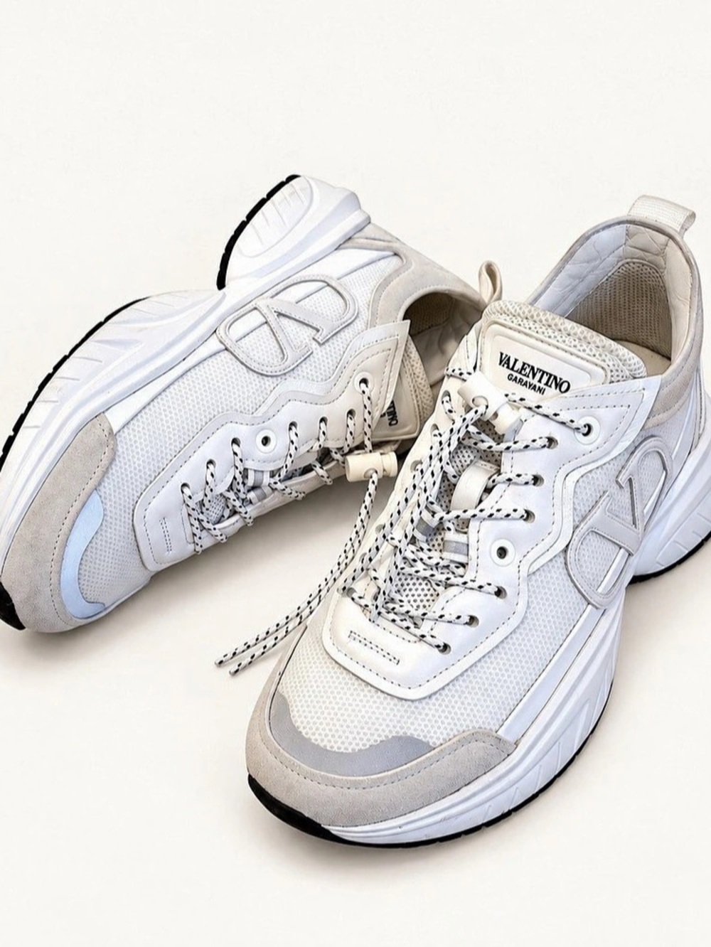 Valentino Garavani Sneakers White Gray